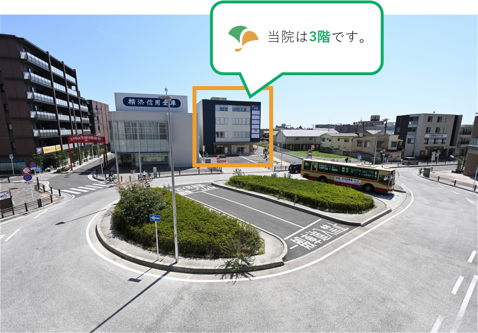 瀬谷駅南口 歩行者用高架橋から撮影